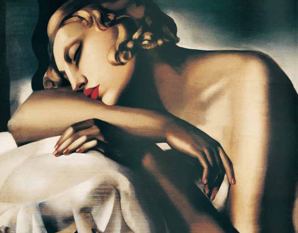 Тамара де Лемпицка. «Спящая». 1930 г.