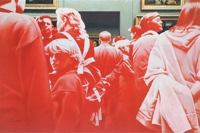 Э.В. Булатов. «Лувр. Джоконда». 2006 г. Э.В. Булатов. «Лувр. Джоконда». 2006 г.