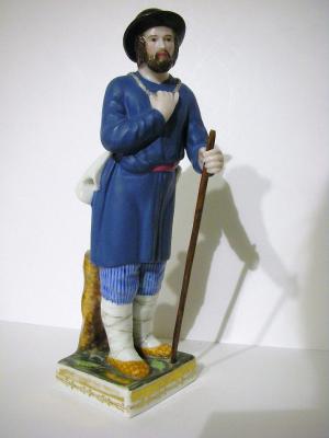Фигура «Крестьянин» из серии «Волшебный фонарь». 1820-е. Фигура «Крестьянин» из серии «Волшебный фонарь». 1820-е.