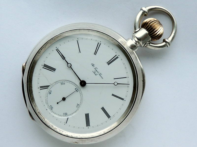 Серебряные часы No 36959. Tissot. 1870-е гг. 
