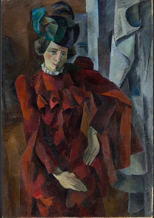 Р. Фальк. «Дама в красном». 1918 г. Р. Фальк. «Дама в красном». 1918 г.