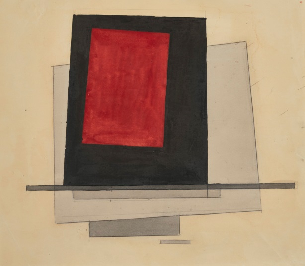 И.Г. Чашник. Супрематическая композиция. Продана за 74 тыс. долларов.