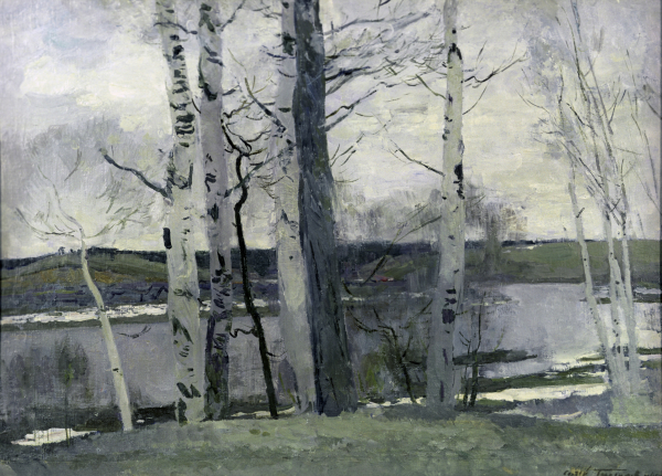 С.В. Герасимов. «Лед прошел». 1945 г.