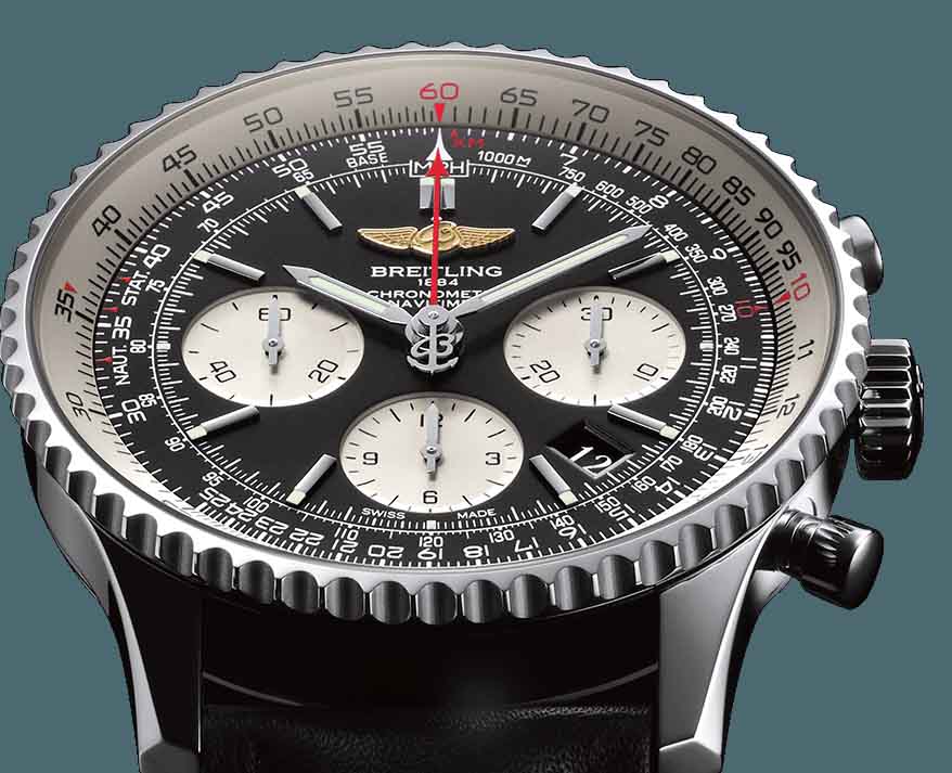 Модель Navitimer Caliber 01. Компания Breitling