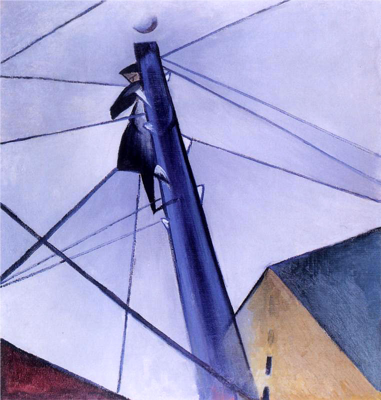 А.К. Богомазов. «Монтер». 1915 г.