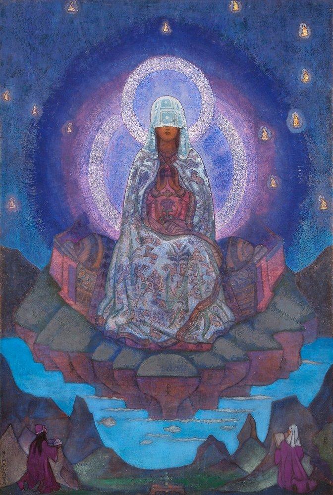 Н. Рерих. «Матерь Мира». 1924 г. Н. Рерих. «Матерь Мира». 1924 г.