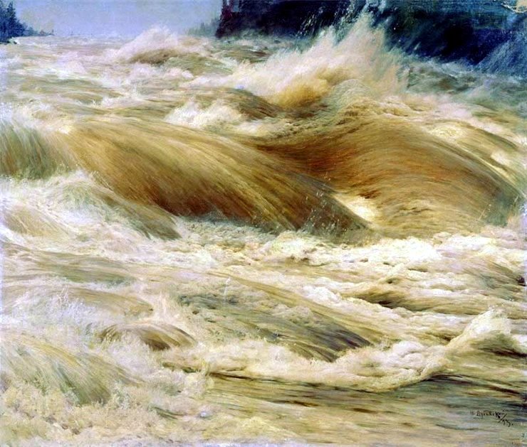 Н.Н. Дубовской. «Водопад Иматра». 1894 г.