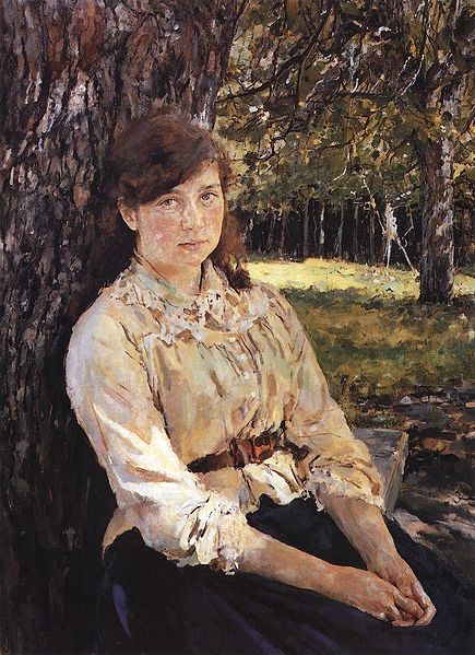В. Серов. «Девушка, освещенная солнцем». 1888 г.