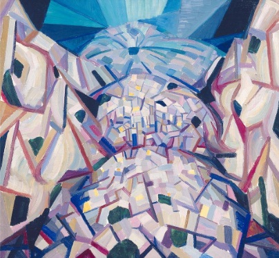 А.К. Богомазов. «Абстрактный пейзаж (Нагорный Карабах)».