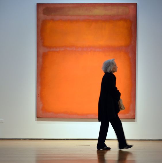 М. Ротко. «Оранжевый, красный, желтый». 1961 г. М. Ротко. «Оранжевый, красный, желтый». 1961 г.