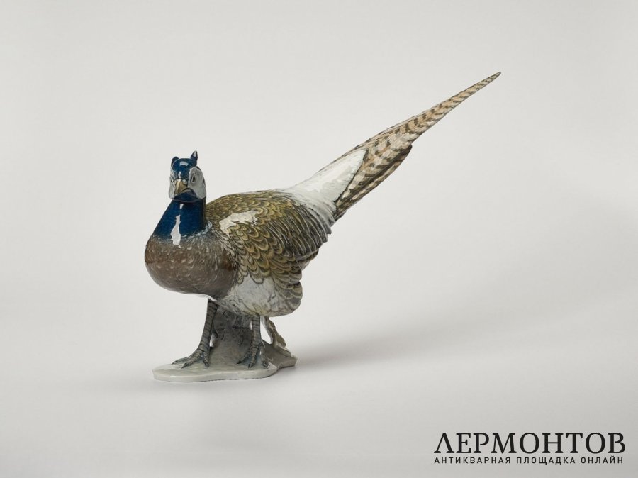 Статуэтка «Фазан». Фарфор, Rosenthal, Германия, 1956 год