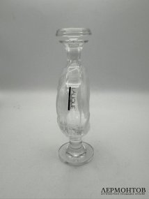 Флакон-штоф в виде цветка. Хрусталь, Lalique, Франция, 2-я половина 20 века