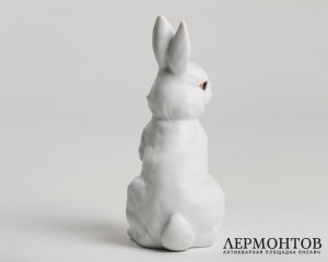 Статуэтка «Стоящий кролик». Бисквитный фарфор, Rosenthal, Германия
