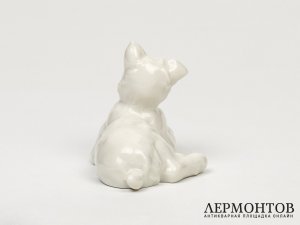 Статуэтка «Щенок терьера». Фарфор, Hutschenreuther, Германия, 1970 год
