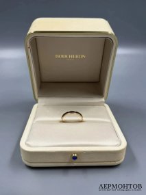 Мужское кольцо «Quatre Classique». Золото 750 пробы, керамика, Boucheron