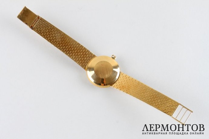 Часы наручные Omega Geneve. Золото 750 пробы. Швейцария 