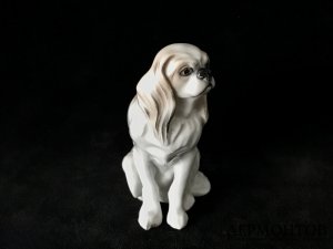 Статуэтка «Кавалер-кинг-чарльз-спаниель». Фарфор, Rosenthal, Германия, 1927 год