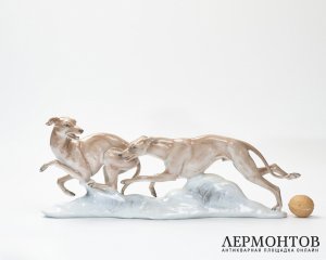 Статуэтка «Борзые». Фарфор, Rosenthal, Германия