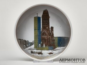 Тарелка настенная «Рождество 1974». Фарфор, Rosenthal, Германия
