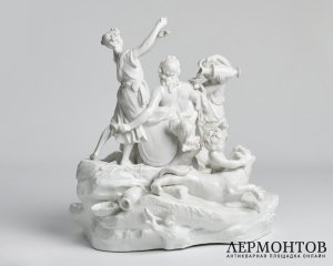 Статуэтка «Триумф Вакха». Фарфор, Германия