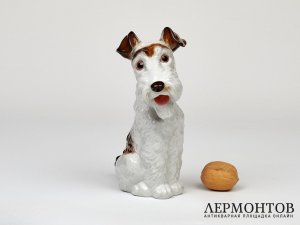 Статуэтка «Скотч терьер». Фарфор, Rosenthal, Германия, 1952 год
