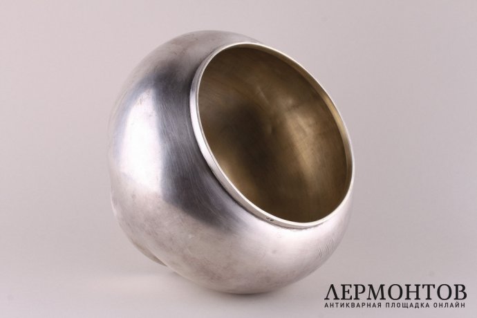 Братина. Серебро 84 пробы. Фирма К. Фаберже. Российская империя, Москва, 1896 г.