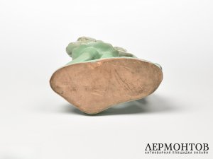 Статуэтка «Теннисисты». Komlos, Венгрия, 1931–1945 годы