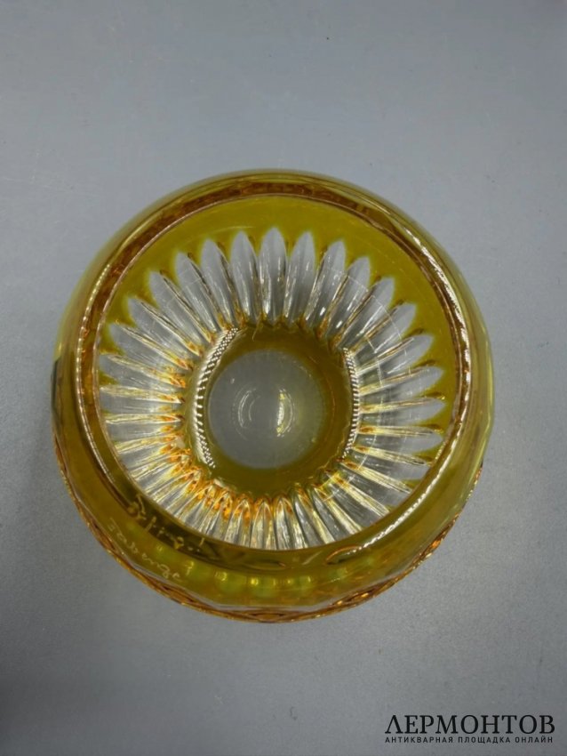 Парные подсвечники «Nadya». Цветной хрусталь, Faberge