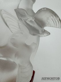 Ваза «Flying Doves». Хрусталь, Lalique, Франция