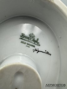 Статуэтка «Корейский танец». Фарфор, роспись, золочение, Rosenthal, скульптор К. Хольцер-Дефанти, Германия, 1927 год