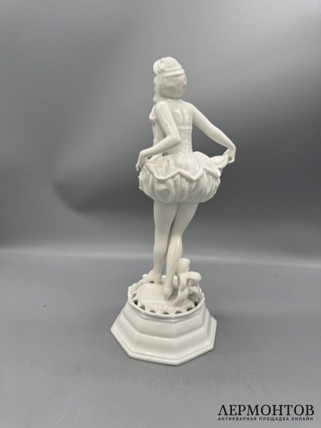 Статуэтка «Танцовщица» в стиле ар-деко. Фарфор, Rosenthal, Германия, 1920–1930 годы