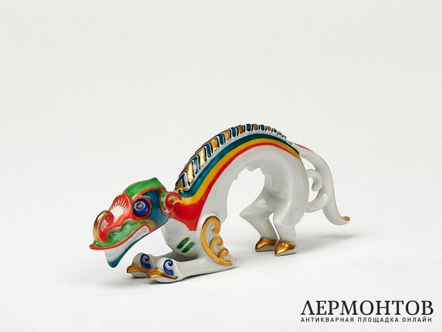 Статуэтка «Носорог». Фарфор, Rosenthal, Германия