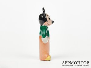 Статуэтка «Микки Маус футболист». Фарфор, вероятно Ditmar-Urbach, Чехословакия, 1930-е годы