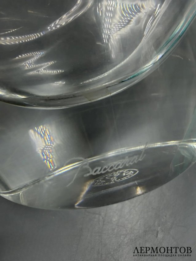 Ваза «Wave». Хрусталь, Baccarat, дизайнер Thomas Bastide, Франция