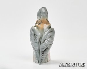Статуэтка «Голубь-якобинец». Фарфор, Wagner & Apel, Германия, конец XX века