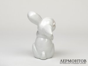 Статуэтка «Заяц». Фарфор, Rosenthal, Германия, 1960 год