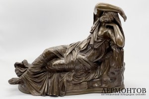 Cкульптурa Спящaя Aриадна. Франция, Паpиж, F. Ваrbedienne, 1860-1870-е гг. Бронза.