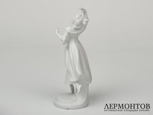 Статуэтка «Балерина». Фарфор, Tettau, Германия, 1968 год