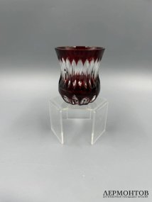 Набор стопок «Tsar», 6 цветов. Цветной хрусталь, Faberge, Франция