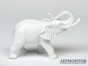 Статуэтка «Слон». Фарфор, Rosenthal, Германия, XX век