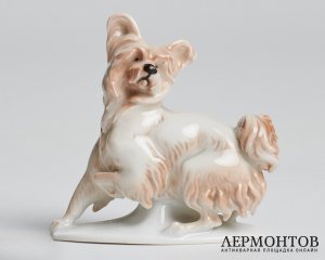 Статуэтка «Скай терьер». Фарфор, Rosenthal, Германия