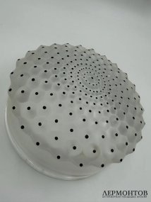 Пудреница «Cactus». Хрусталь, эмаль, Lalique, Франция