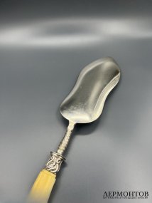 Лопатка для торта. Серебро 950 пробы, Франция, конец 19 века