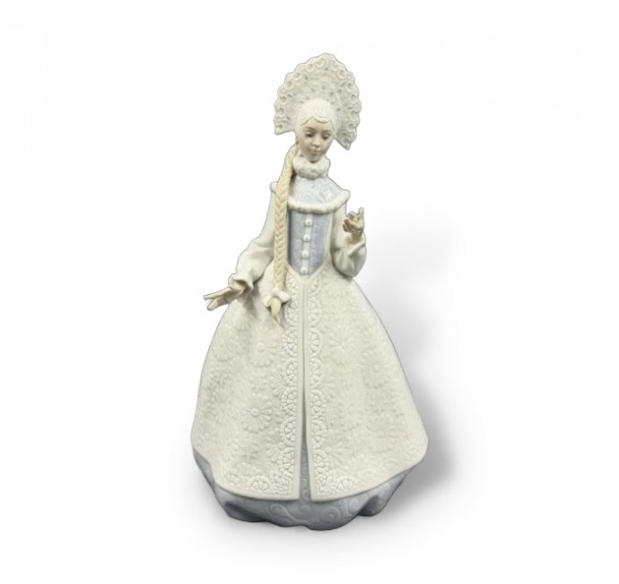 Статуэтка «Снегурочка». Фарфор, Lladro, скульптор Francisco Polope, Испания, 2009–2013 годы