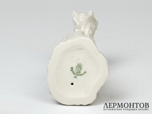 Статуэтка «Лиса». Фарфор, Nymphenburg, Германия, 1976–1996 годы