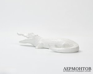Статуэтка «Крокодил». Керамика, G.B.C. Ceramiche, Италия, 1970-е годы