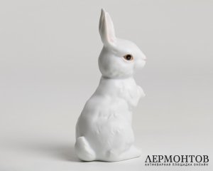 Статуэтка «Стоящий кролик». Бисквитный фарфор, Rosenthal, Германия