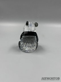 Статуэтка «Панда с сахарным тростником». Хрусталь, Swarovski, 2008 год