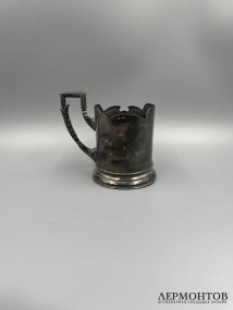 Подстаканник в стиле модерн. Серебро 84 пробы, И. Прокофьев, Россия, 1908–1917 годы
