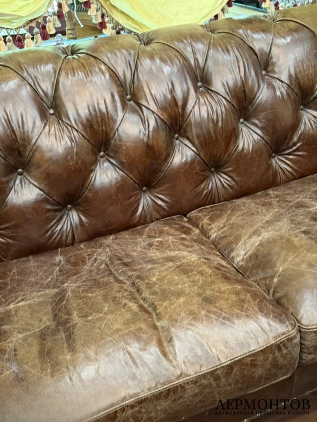 Кожаный диван «Chesterfield Rebel». Andrew Martin